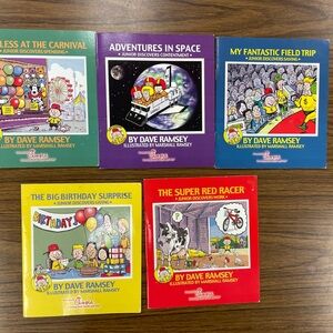Junior Discovers Series by Dave Ramsey - Colorful Kids' Books Set